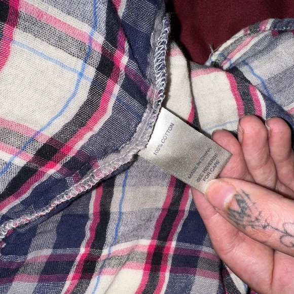 BKE Casual Button Down Shirt with Stripes - Picture 2 of 4